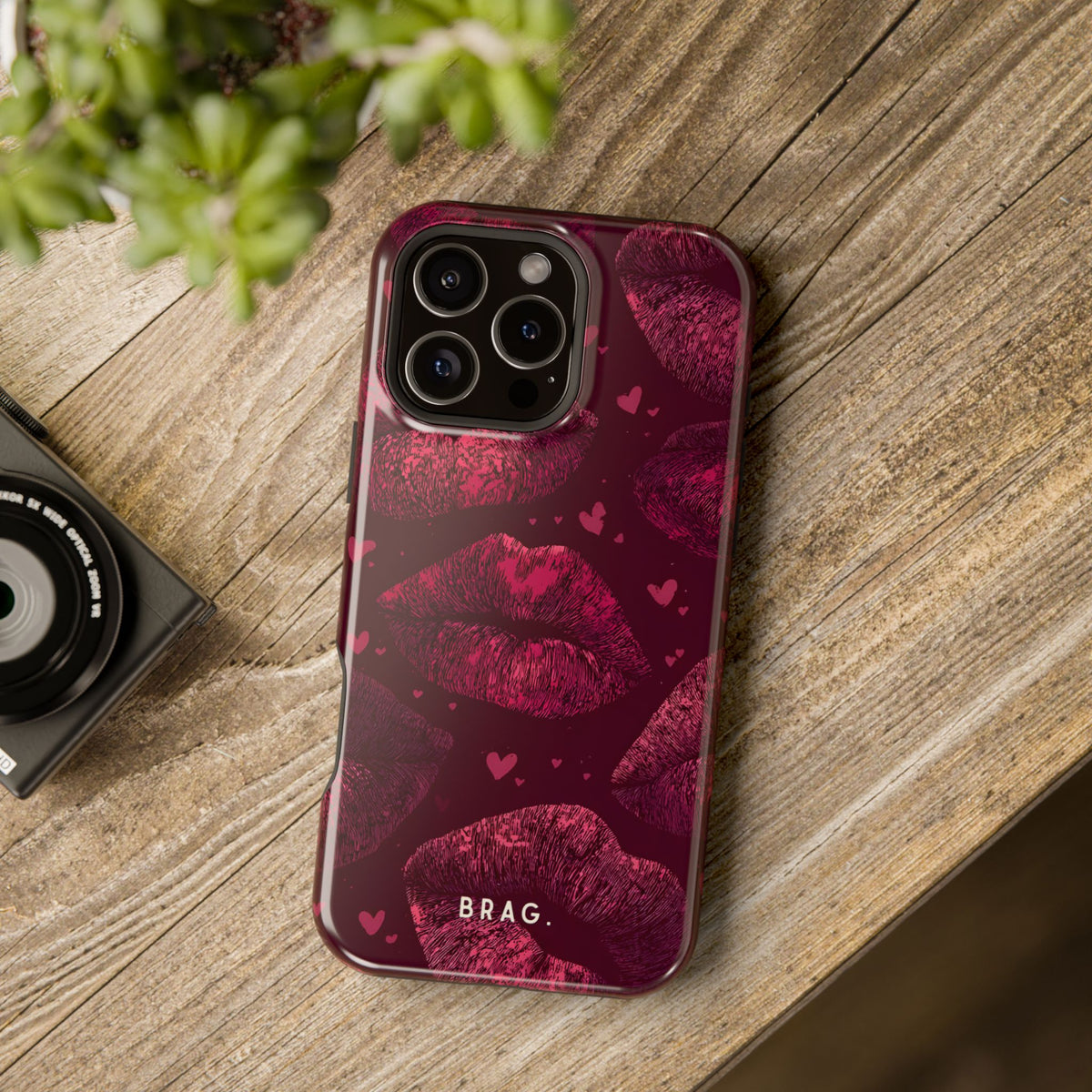 Kiss & Tell Magnetic Impact-Resistant Phone Case