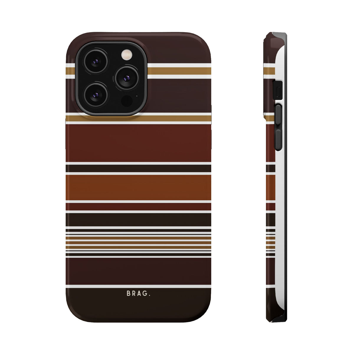 Cocoa Line Magnetic Impact-Resistant Phone Case