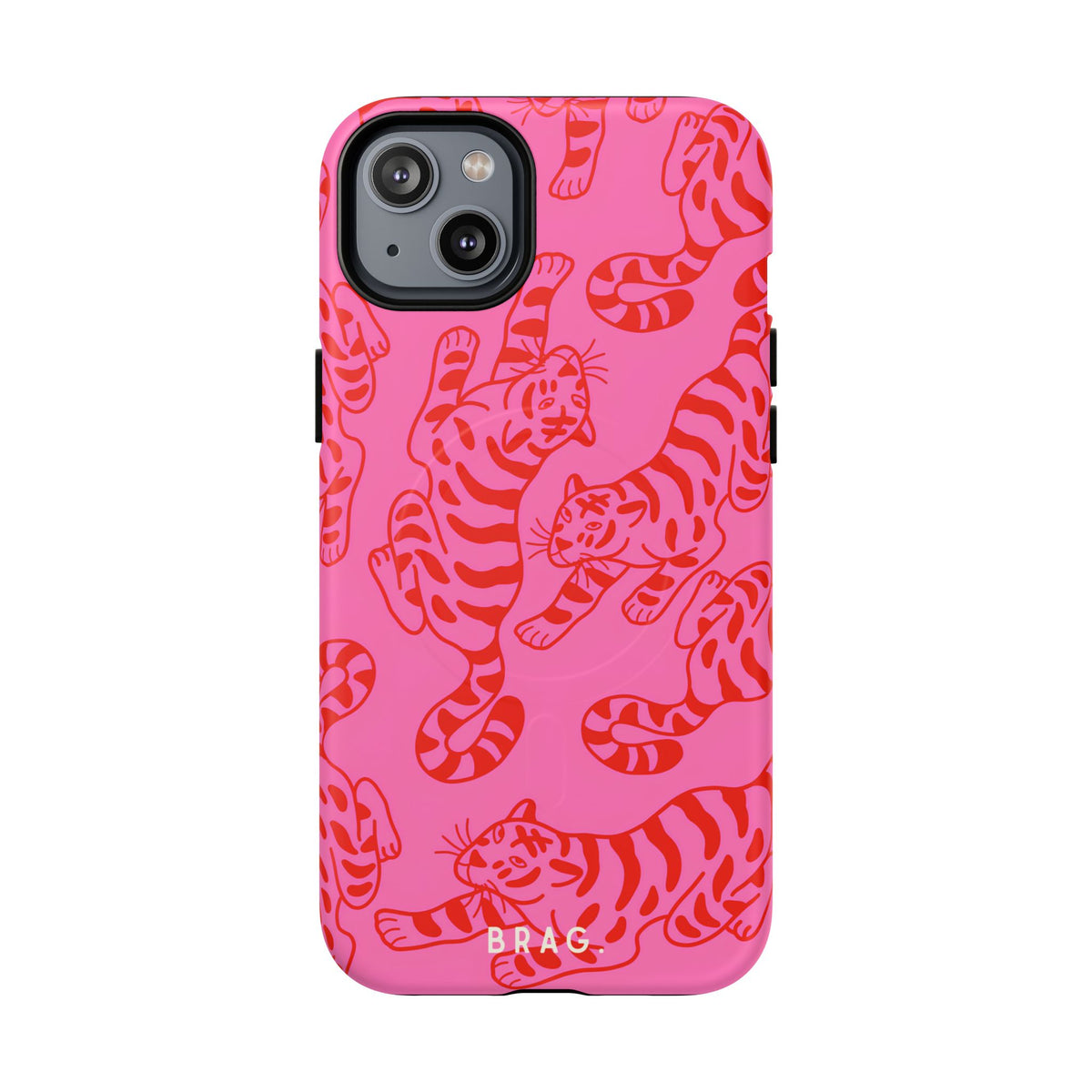 Tiger Lily MagSafe Tough Phone Case — Magnetic Protective Cover
