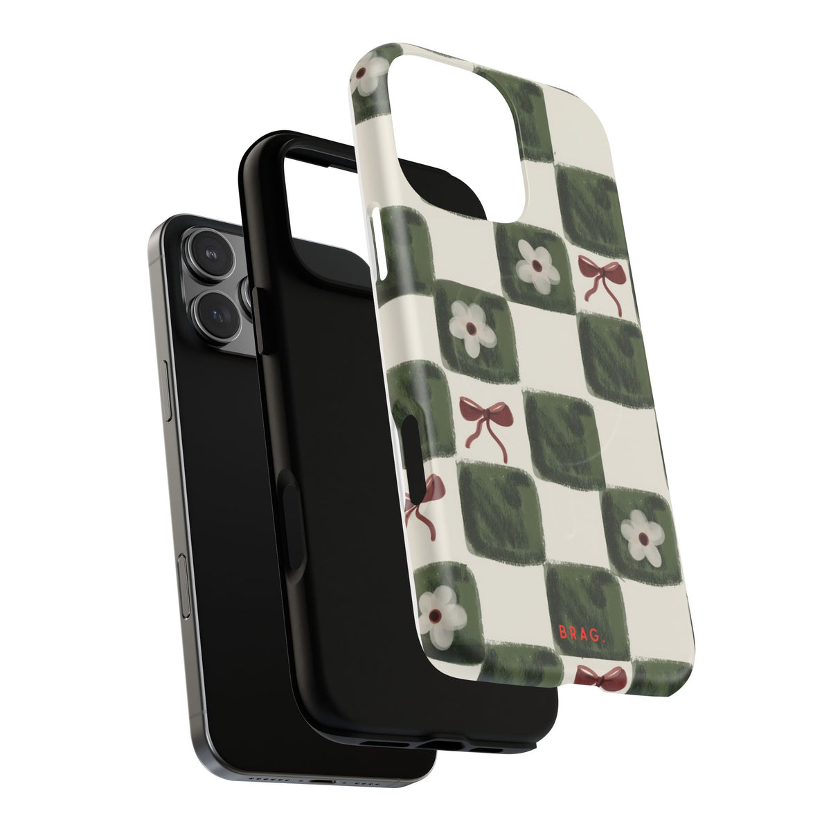 Garden Mosaic MagSafe Tough Phone Case — Magnetic Protective Cover