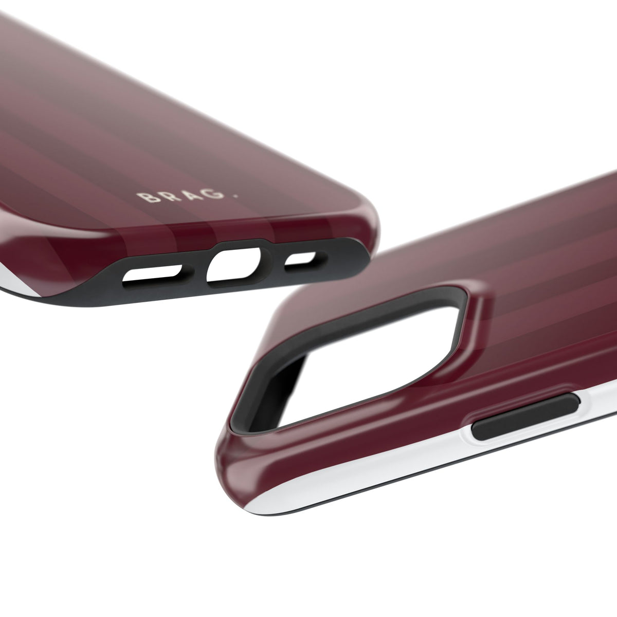 Dark Cherry Magnetic Impact-Resistant Phone Case