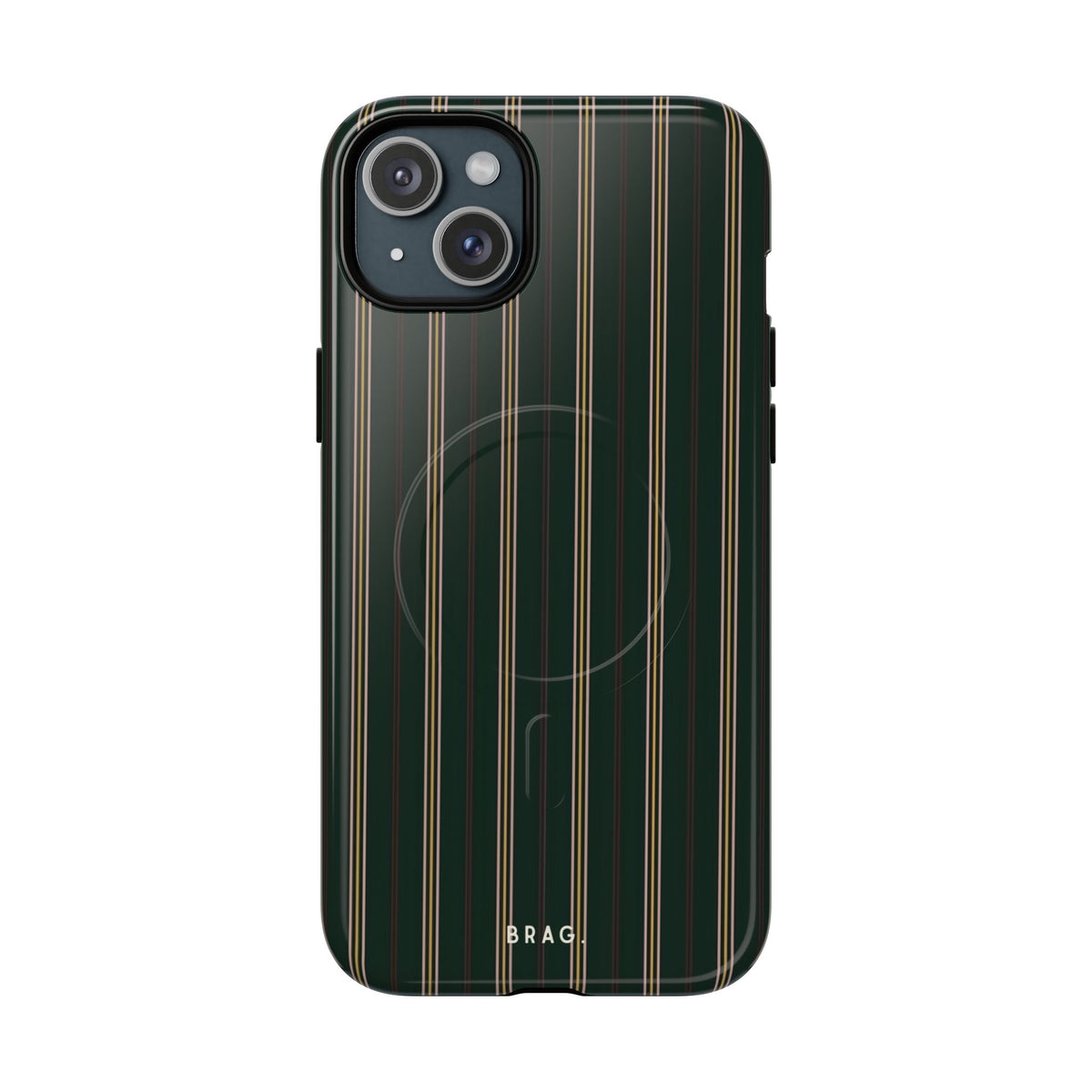 Vintage Pinstripe MagSafe Tough Phone Case — Magnetic Protective Cover