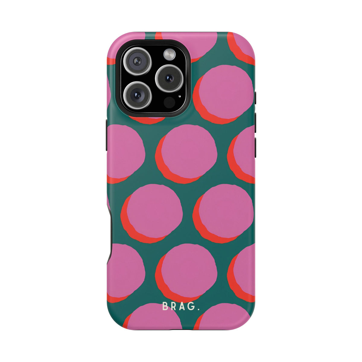 Pink Moon Magnetic Impact-Resistant Phone Case