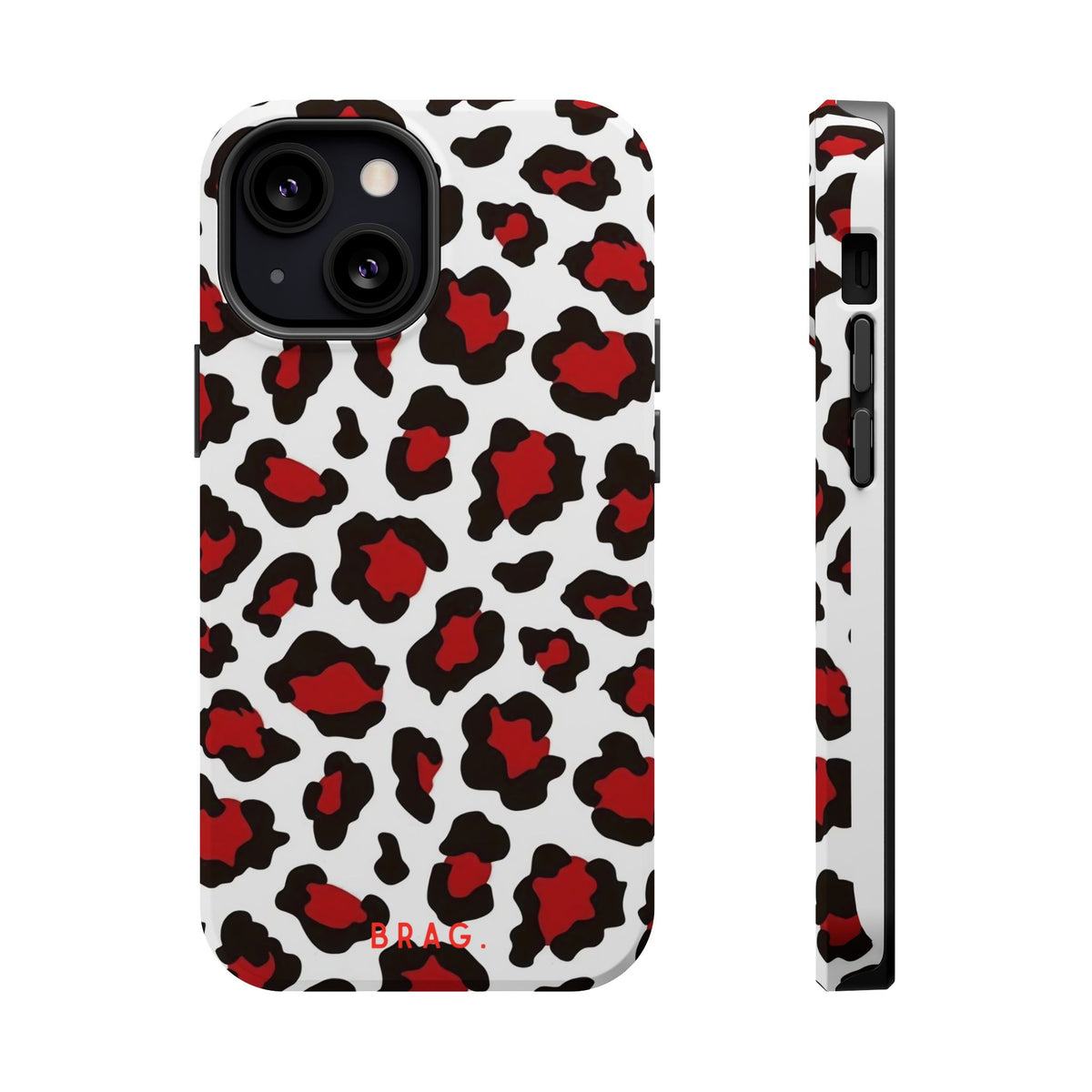 Leopard Kiss Magnetic Impact-Resistant Phone Case
