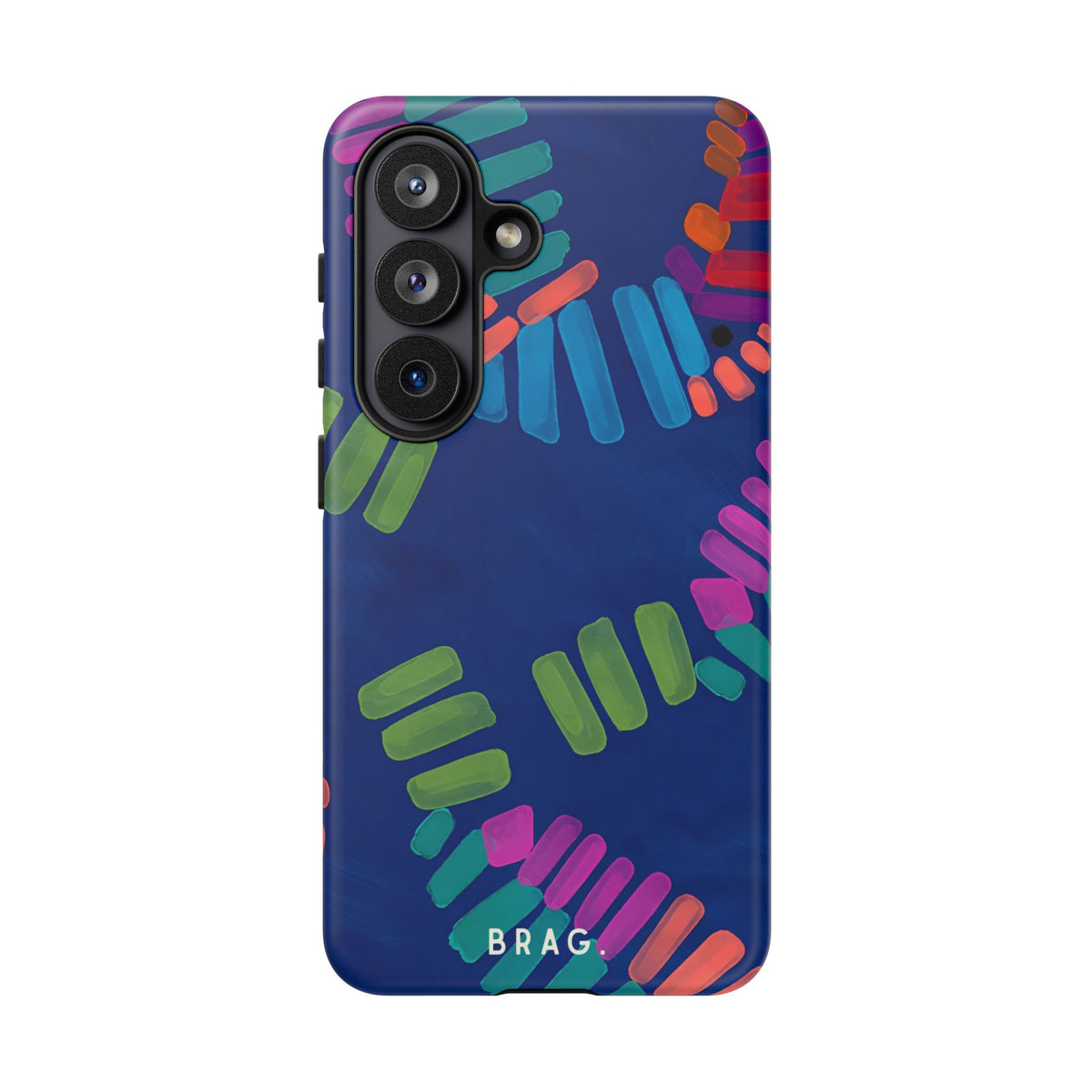 Blue Palm Tough Phone Case – Shockproof Protective iPhone Cover