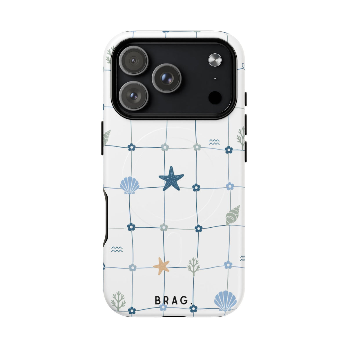 Sea Sun Sand MagSafe Tough Phone Case — Magnetic Protective Cover