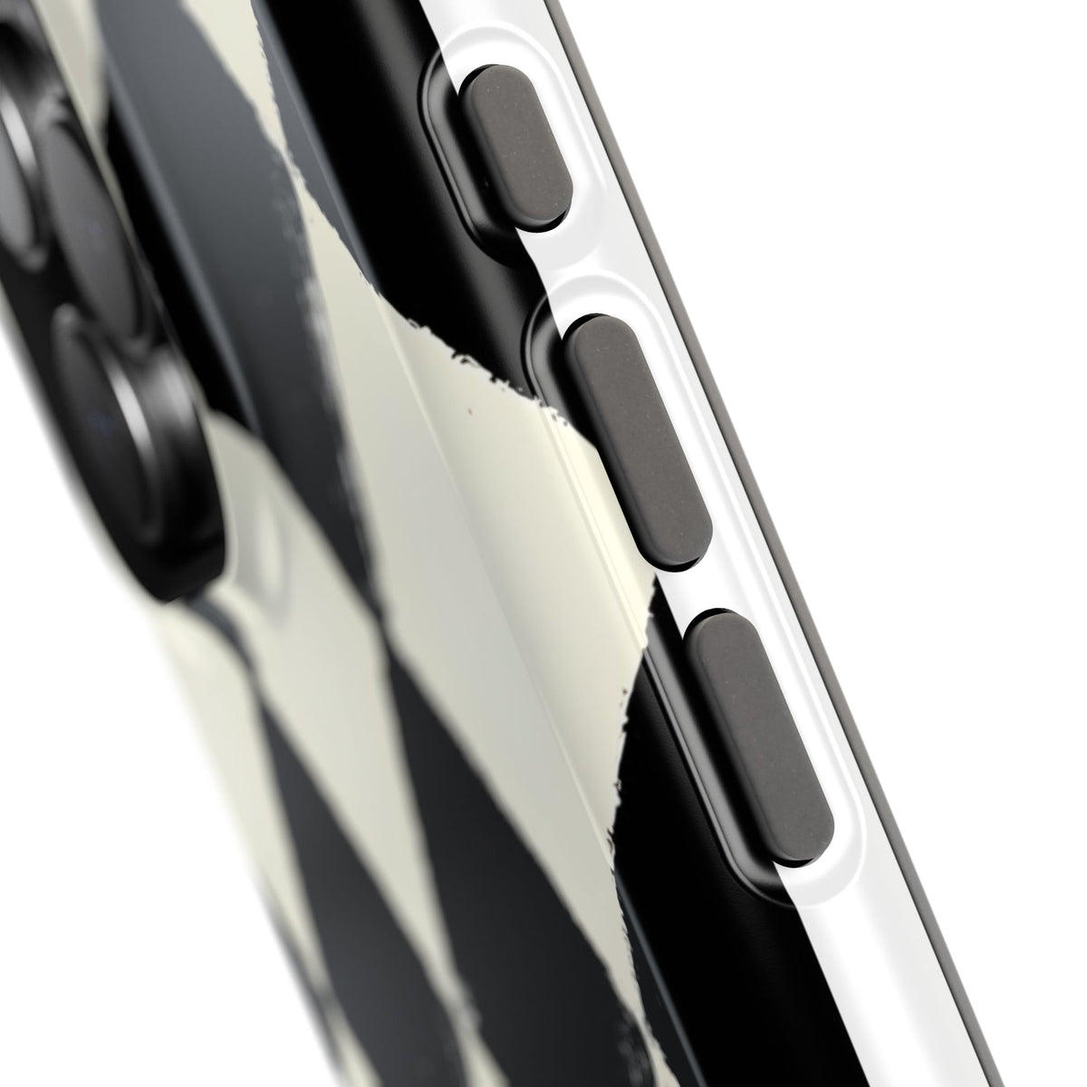 Ivory Harlequin Magnetic Impact-Resistant Phone Case