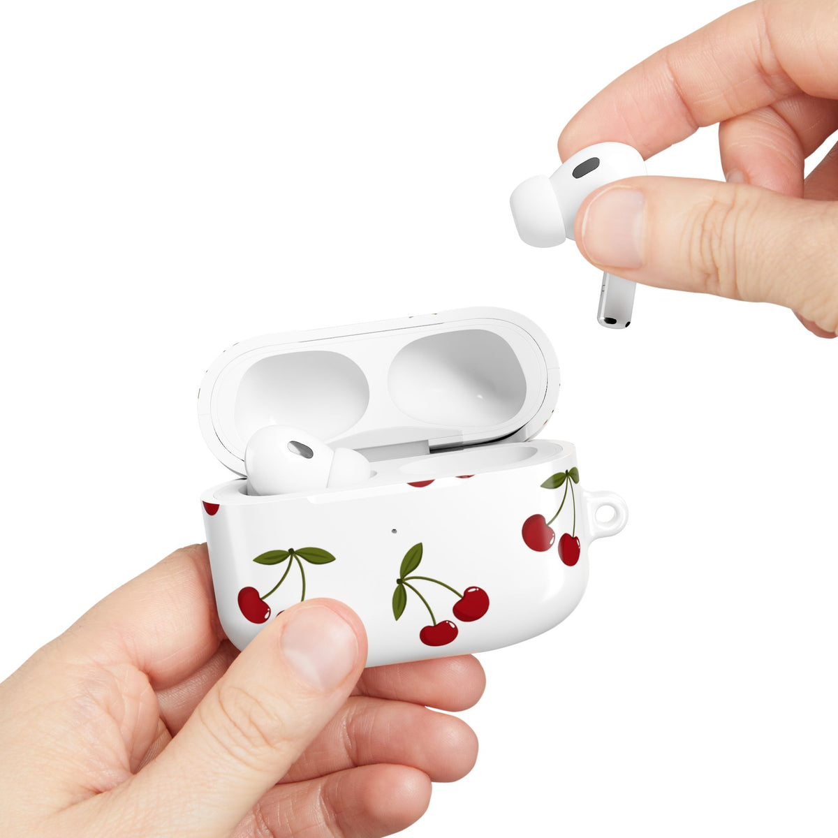 Cherry Pie AirPod Case – Slim Protective Charging Case