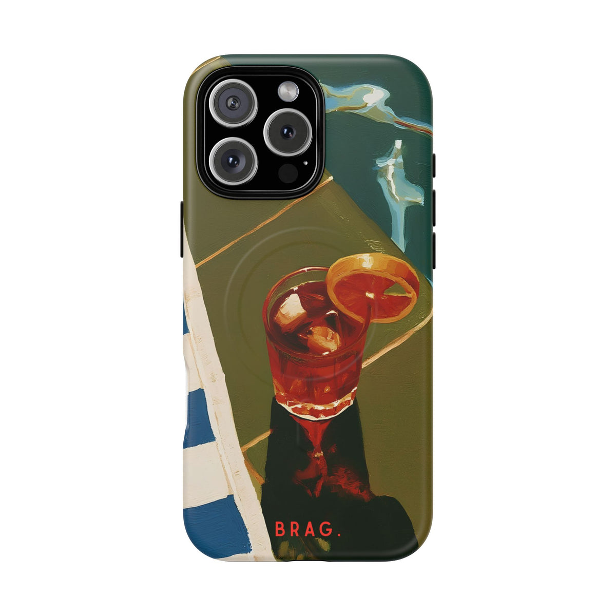 Aperol Hour MagSafe Tough Phone Case — Magnetic Protective Cover