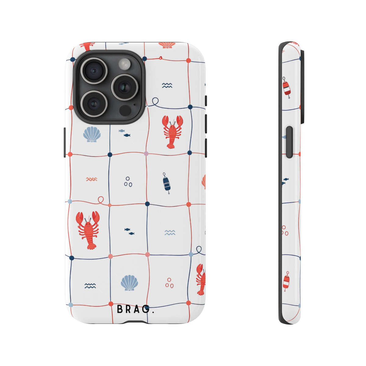 Lobster Cafe Tough Phone Case – Shockproof Protective iPhone Cover