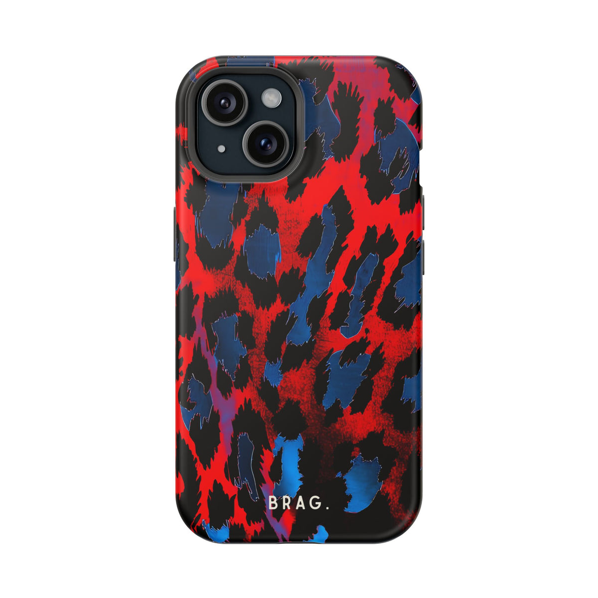 Blue Heat Magnetic Impact-Resistant Phone Case