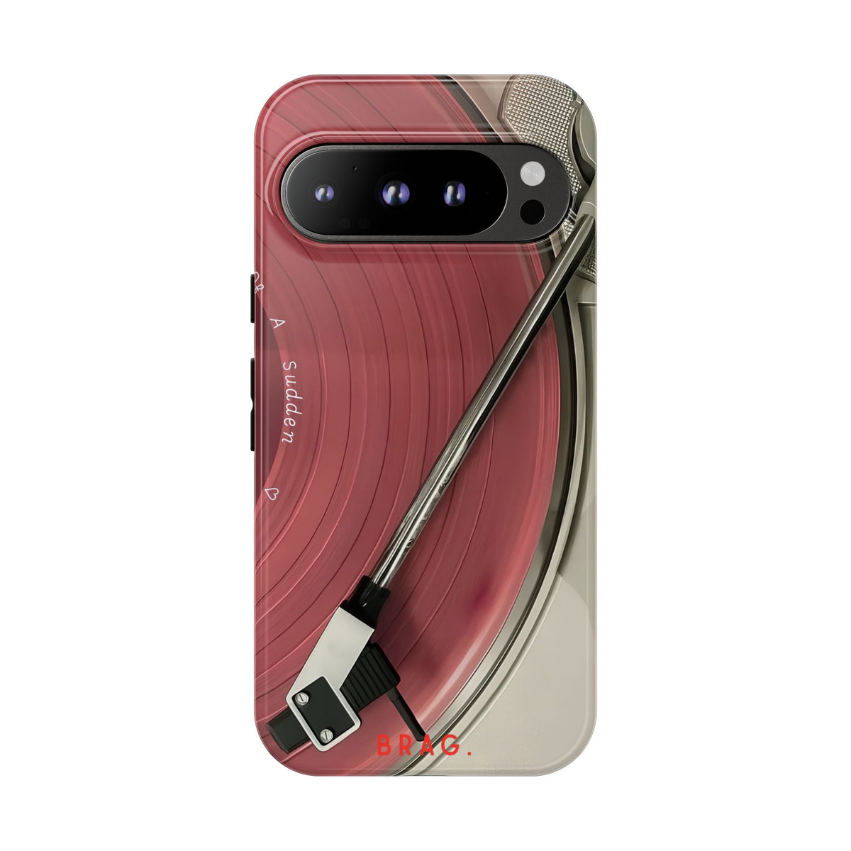 Vinyl Hour Tough Phone Case – Shockproof Protective iPhone Cover