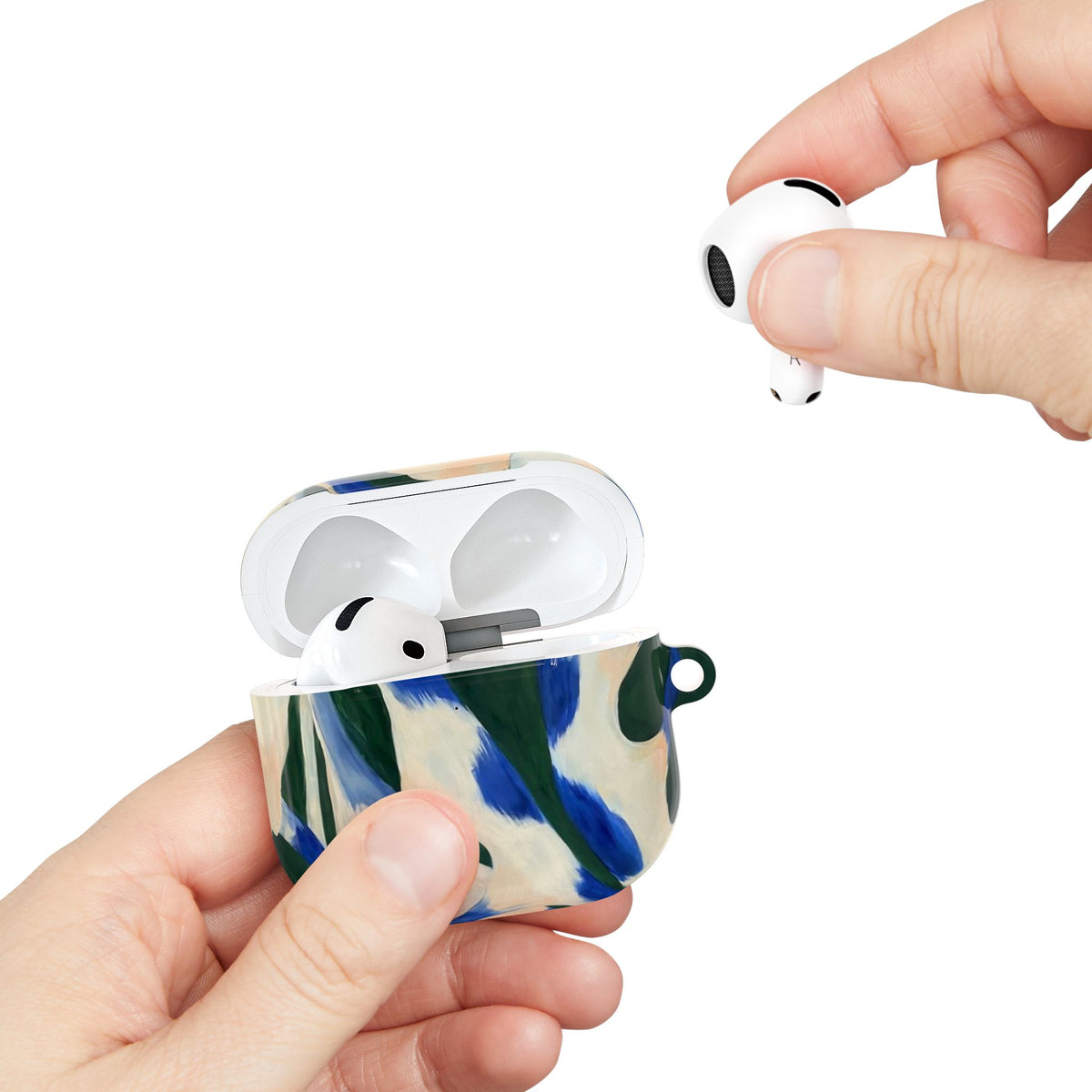 Blue Garden AirPod Case – Slim Protective Charging Case
