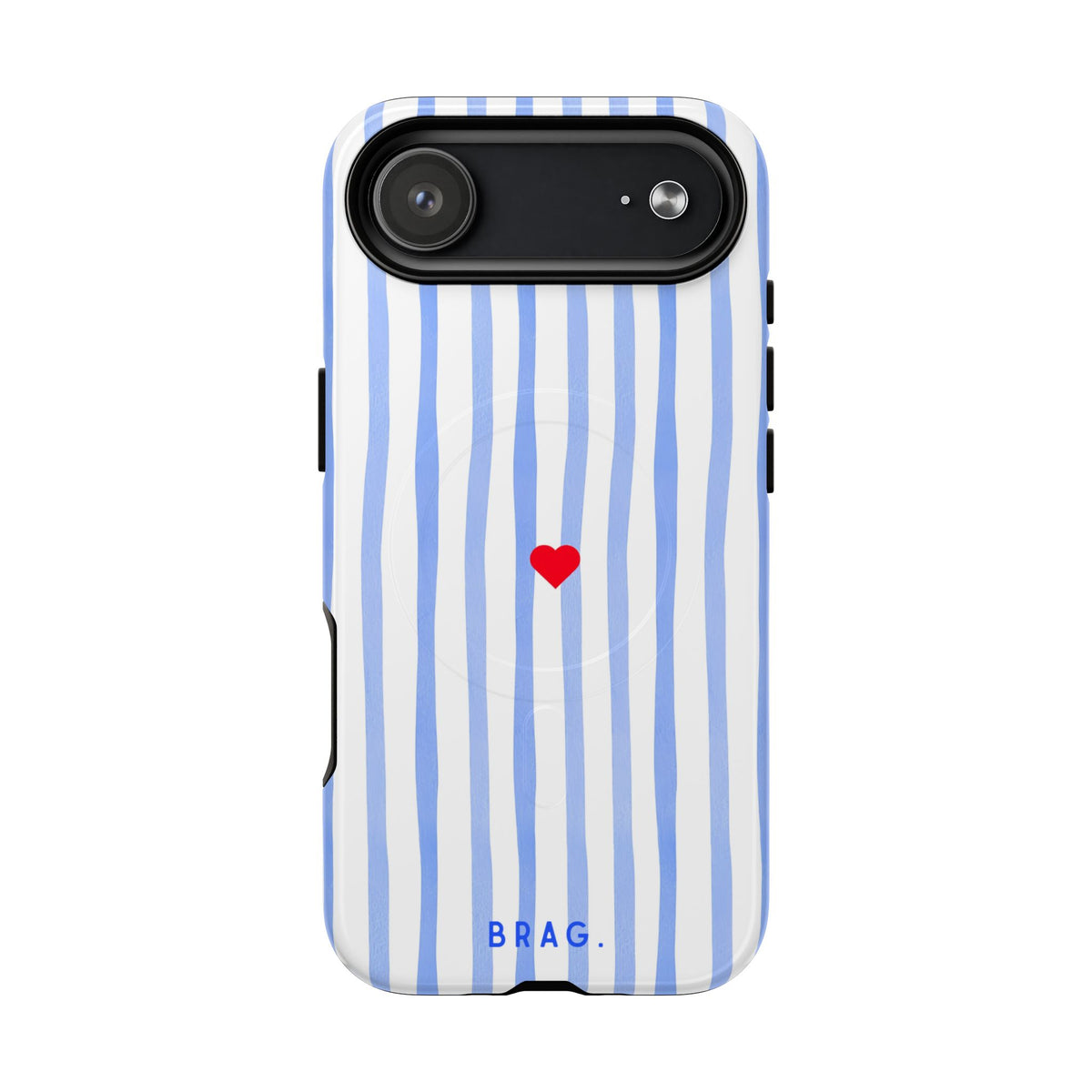 Blue Heart MagSafe Tough Phone Case — Magnetic Protective Cover
