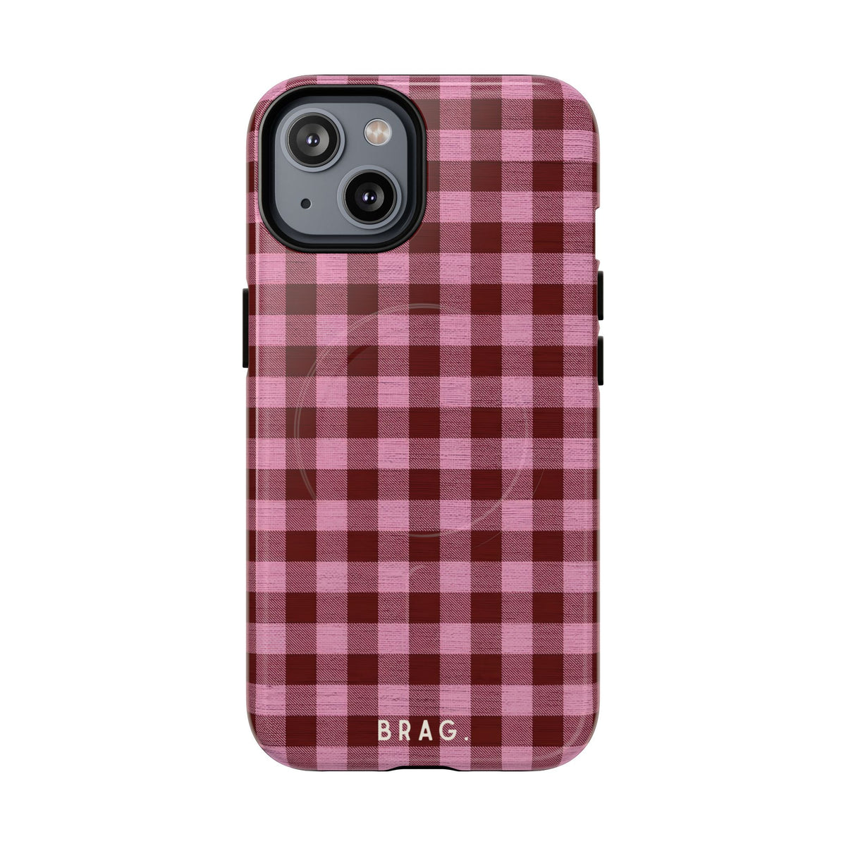 Club Check MagSafe Tough Phone Case — Magnetic Protective Cover