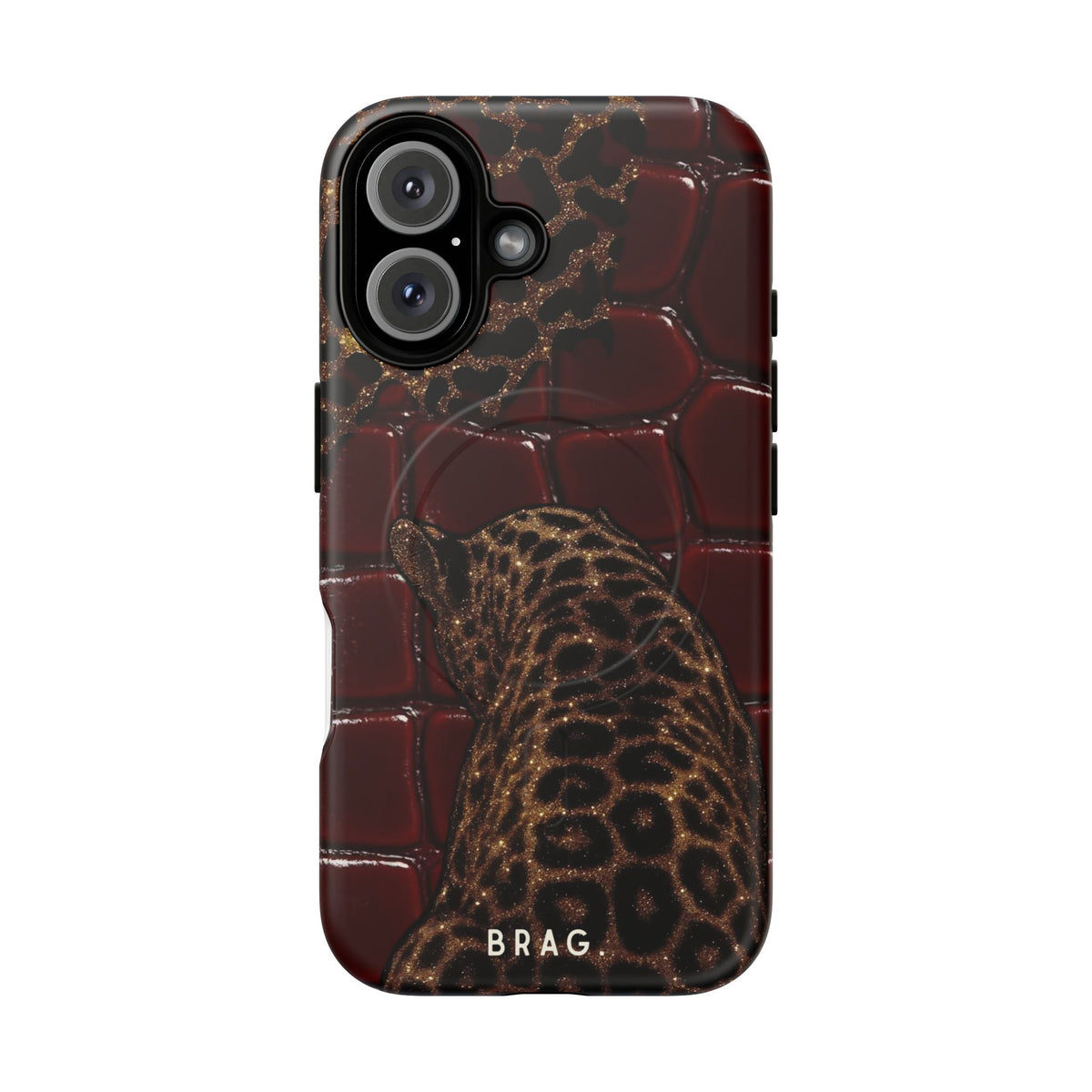 Leopard Lounge MagSafe Tough Phone Case — Magnetic Protective Cover