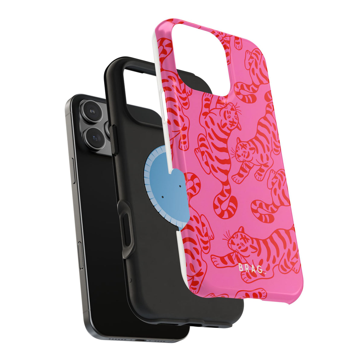 Tiger Lily Magnetic Impact-Resistant Phone Case
