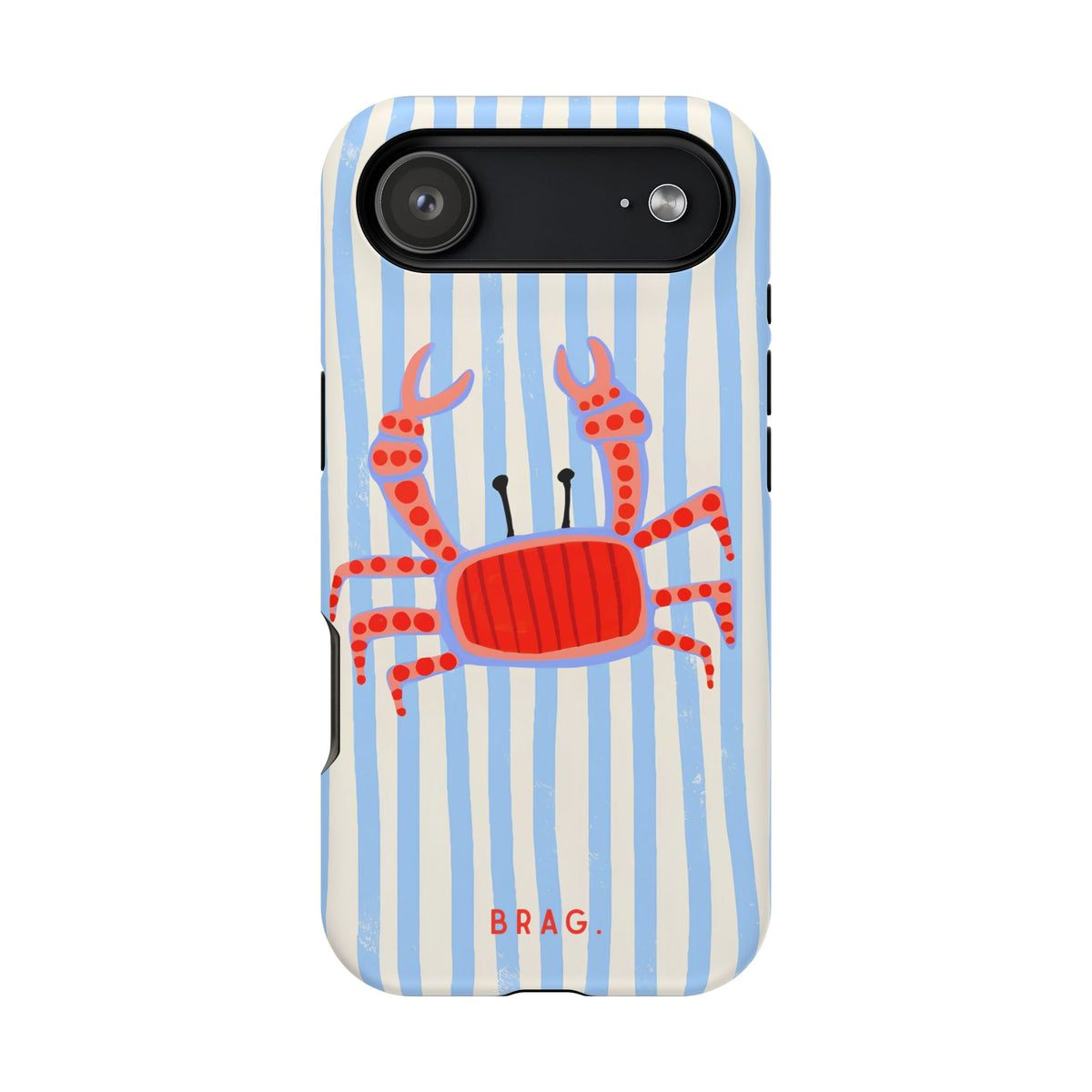 Azure Crab Magnetic Impact-Resistant Phone Case
