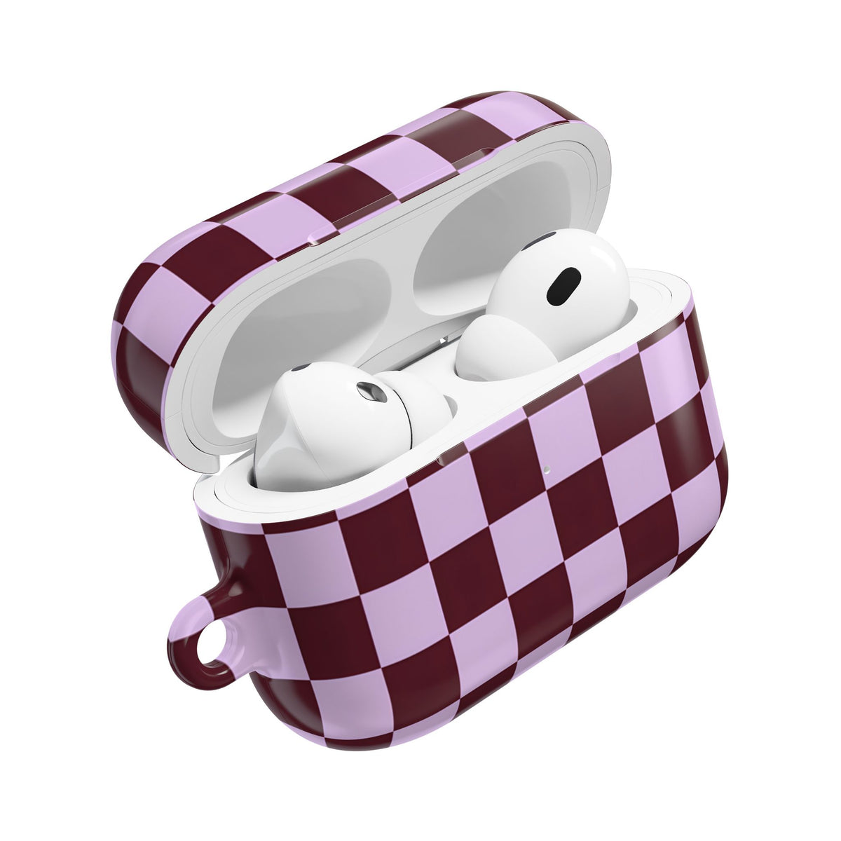 Cherry Check AirPod Case – Slim Protective Charging Case