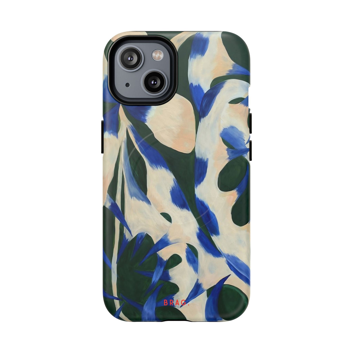 Blue Garden MagSafe Tough Phone Case — Magnetic Protective Cover