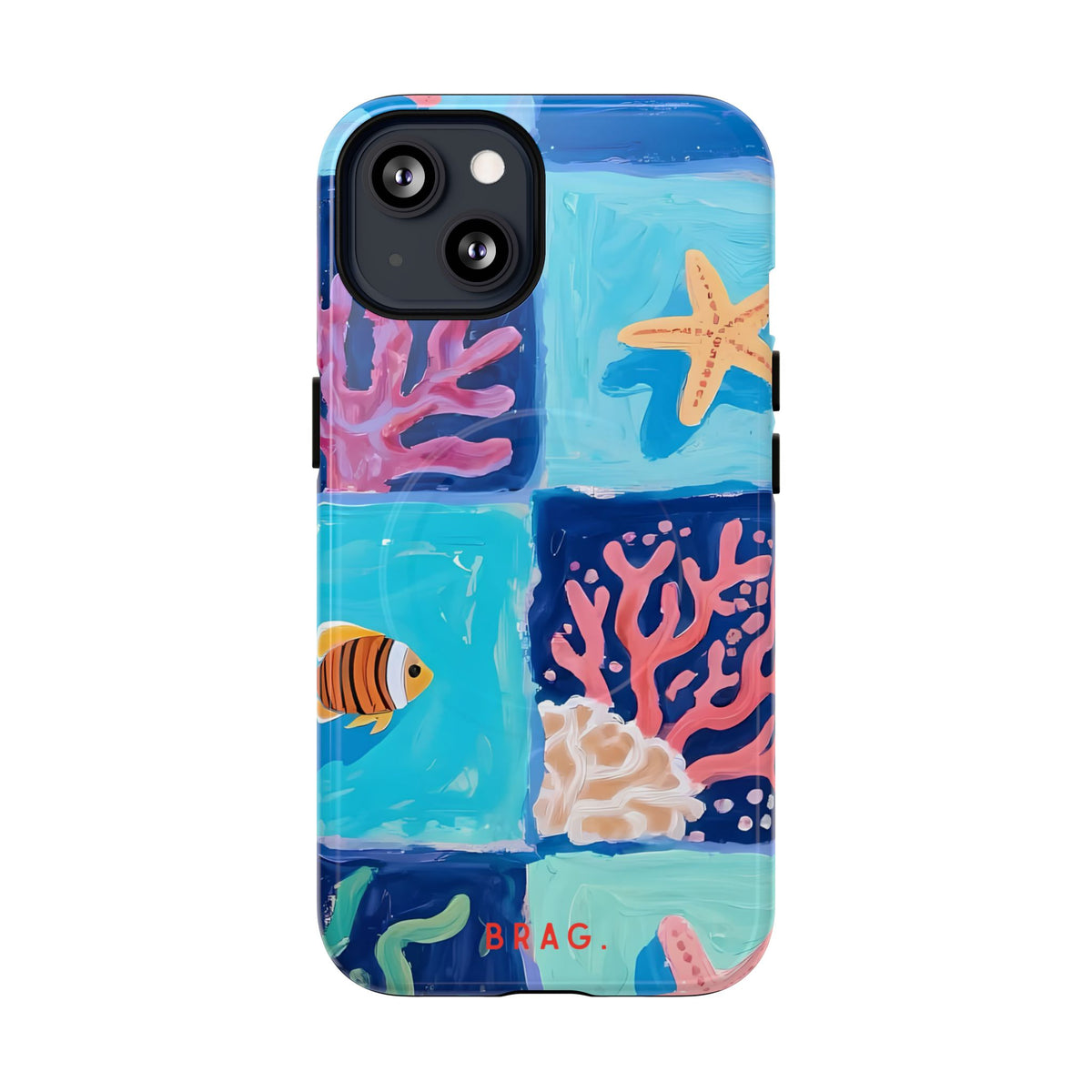 Coral Bay MagSafe Tough Phone Case — Magnetic Protective Cover
