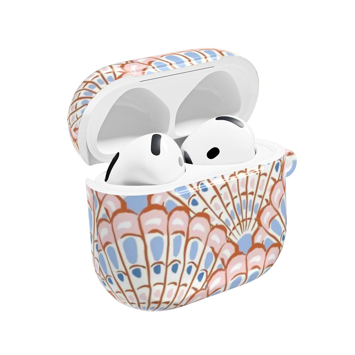 Seashell Soiree AirPod Case – Slim Protective Charging Case