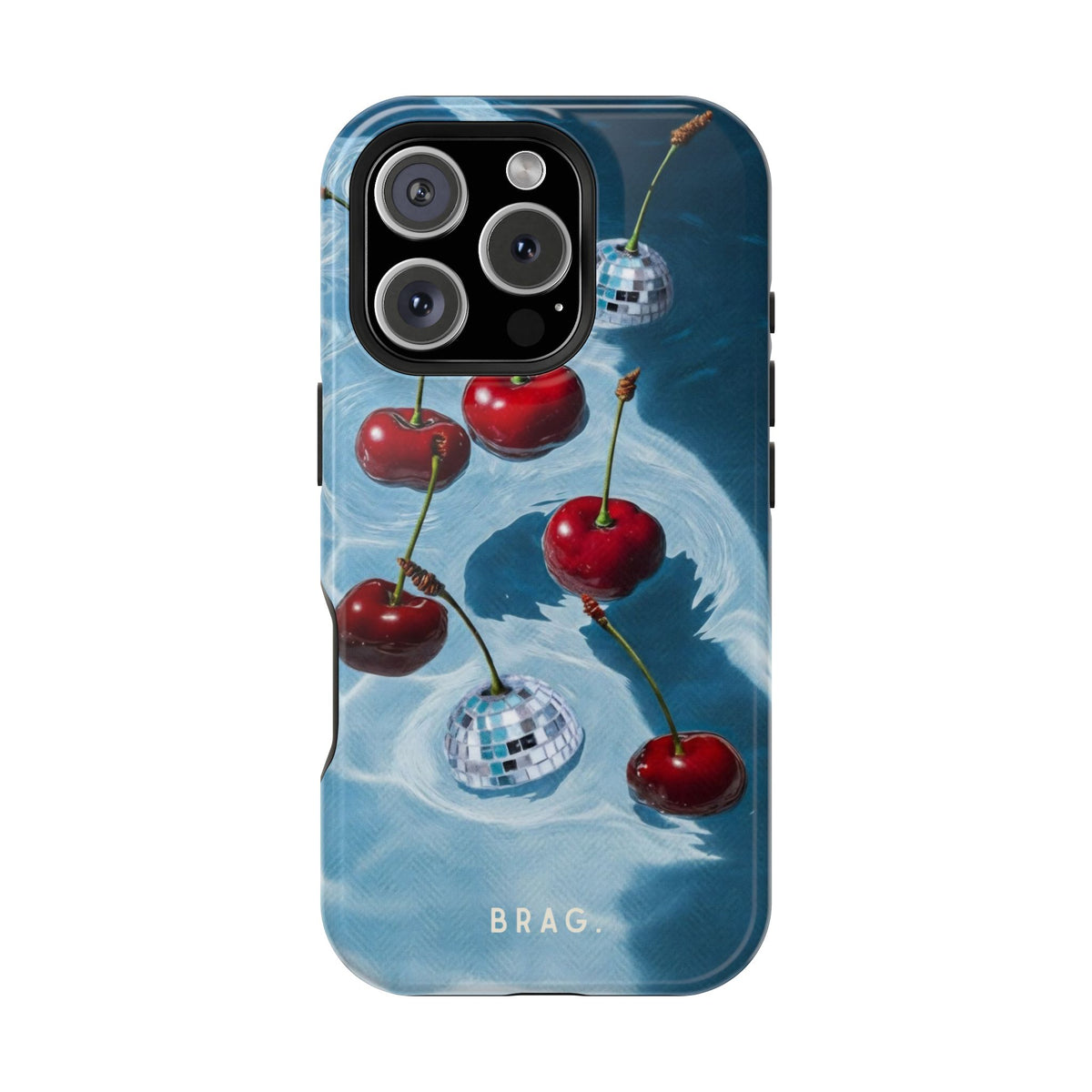 Cherry Ice Magnetic Impact-Resistant Phone Case