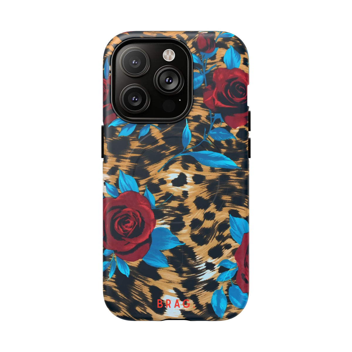 Wild Rose MagSafe Tough Phone Case — Magnetic Protective Cover