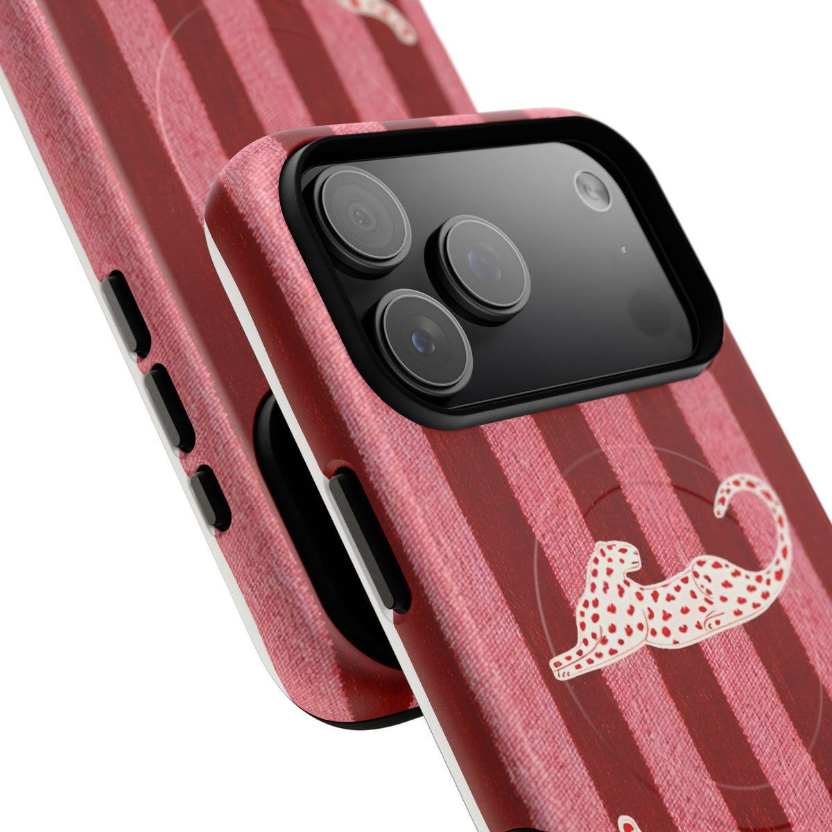 Pink Safari MagSafe Tough Phone Case — Magnetic Protective Cover