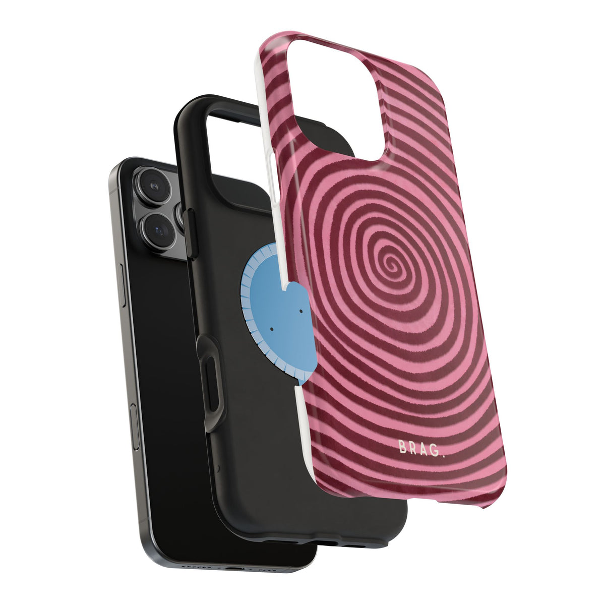 Spiral Kiss Magnetic Impact-Resistant Phone Case