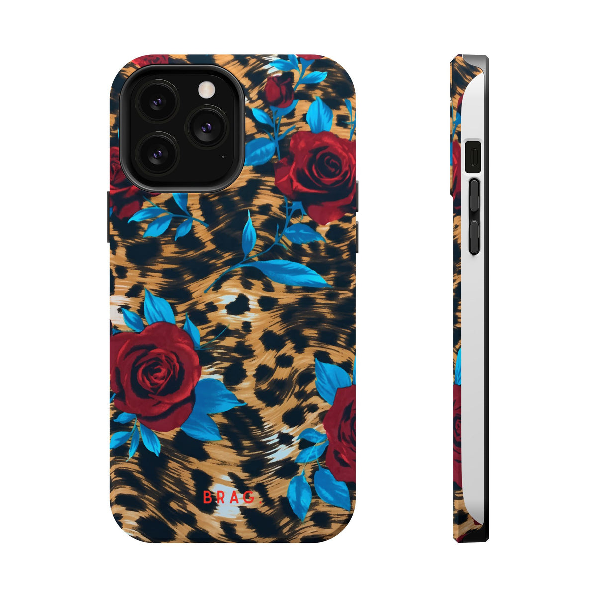 Wild Rose Magnetic Impact-Resistant Phone Case