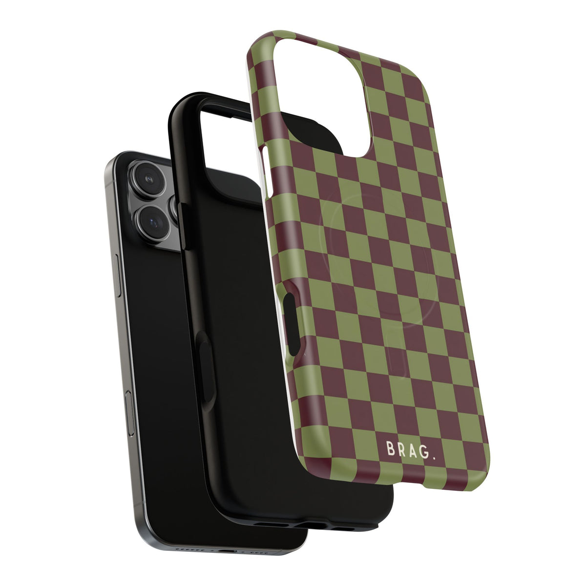 Lucky Check MagSafe Tough Phone Case — Magnetic Protective Cover