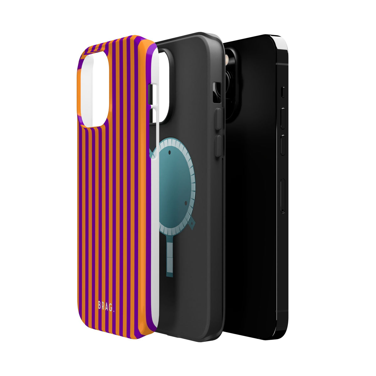 Electric Sunset Magnetic Impact-Resistant Phone Case