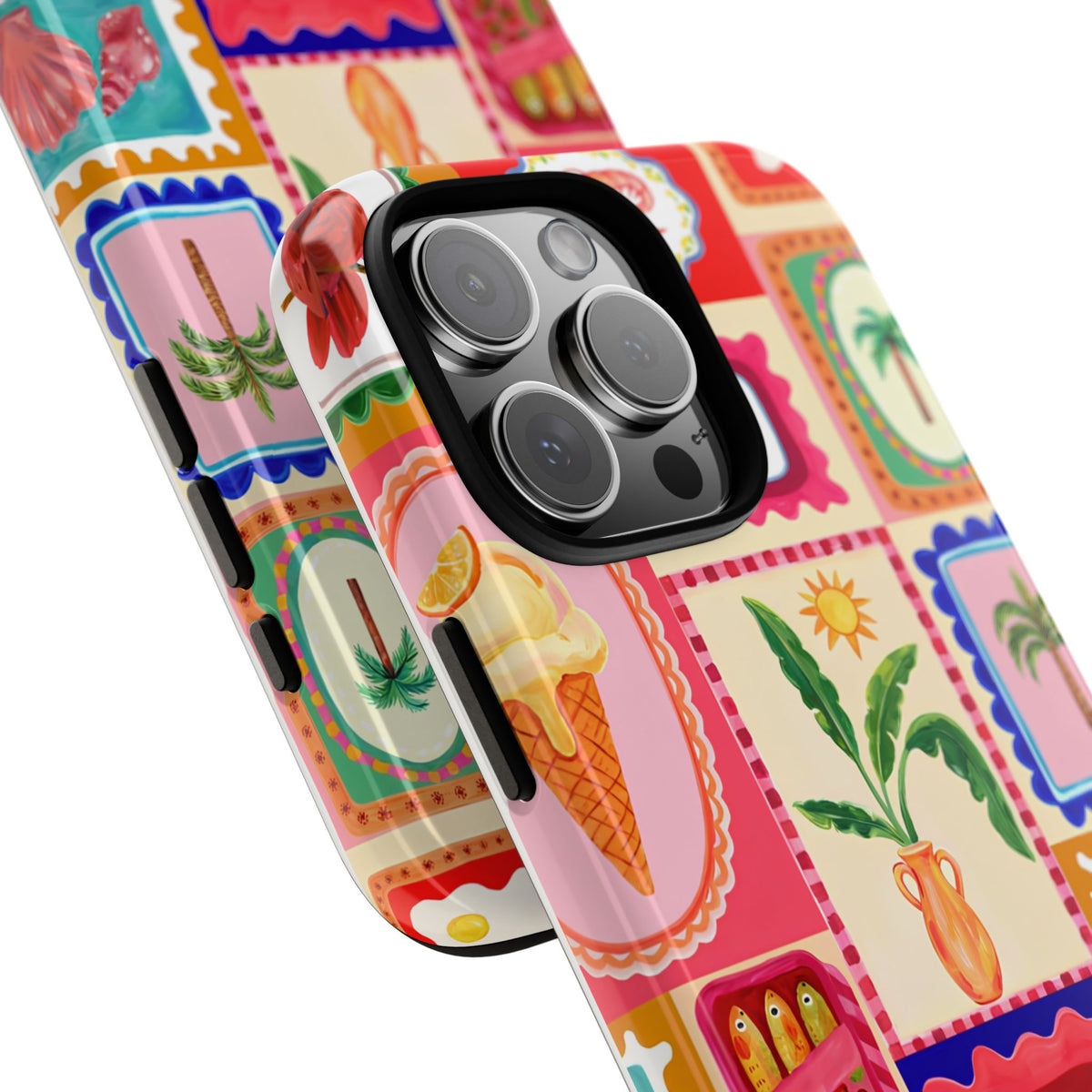 Postcard Tough Phone Case – Shockproof Protective iPhone Cover