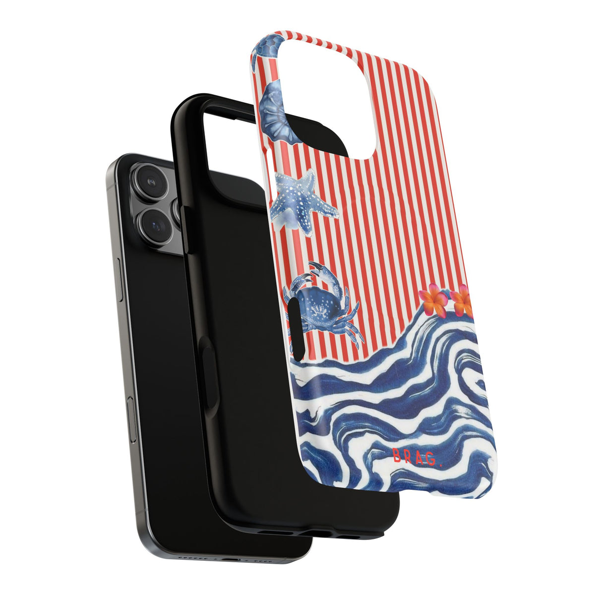 Riviera Postcard MagSafe Tough Phone Case — Magnetic Protective Cover