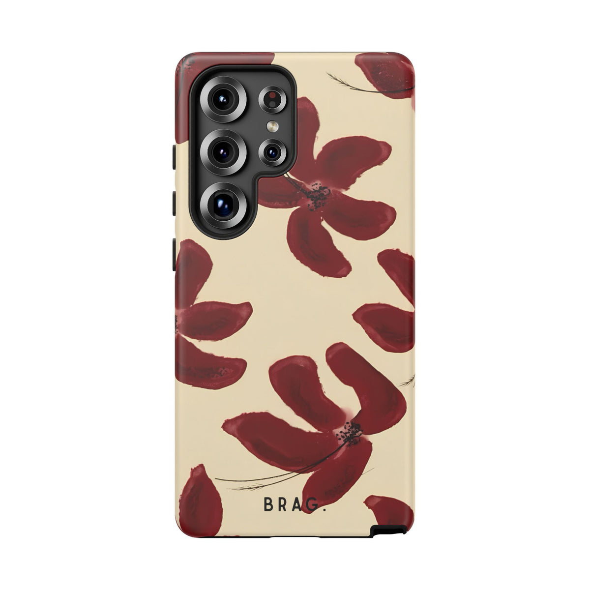 Cherry Bloom Tough Phone Case – Shockproof Protective iPhone Cover