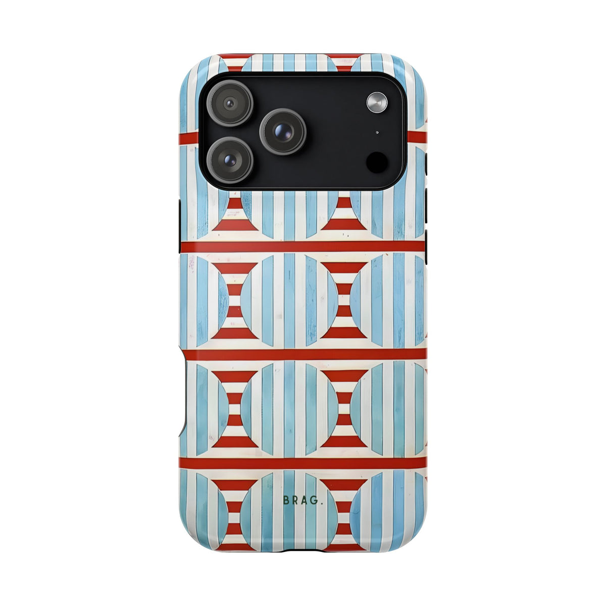 Riviera Stripe Magnetic Impact-Resistant Phone Case