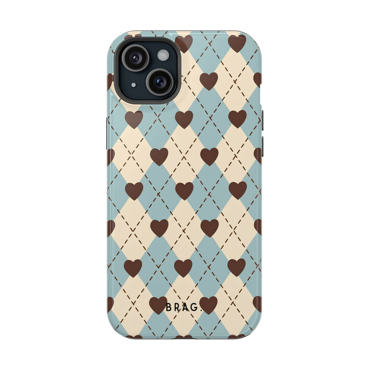 Sweetheart Plaid Magnetic Impact-Resistant Phone Case