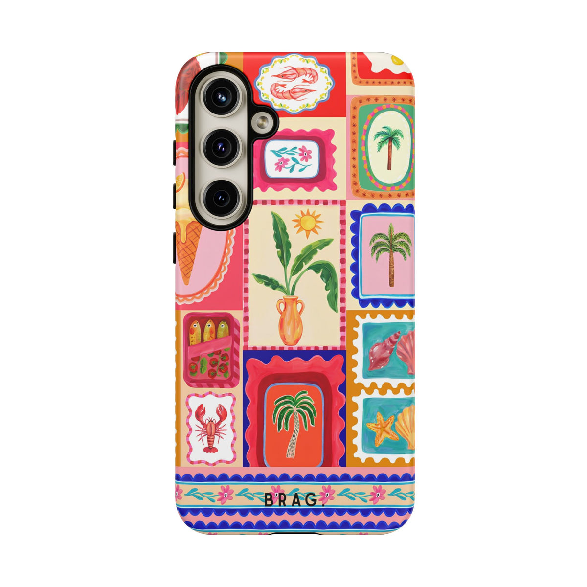 Postcard Tough Phone Case – Shockproof Protective iPhone Cover