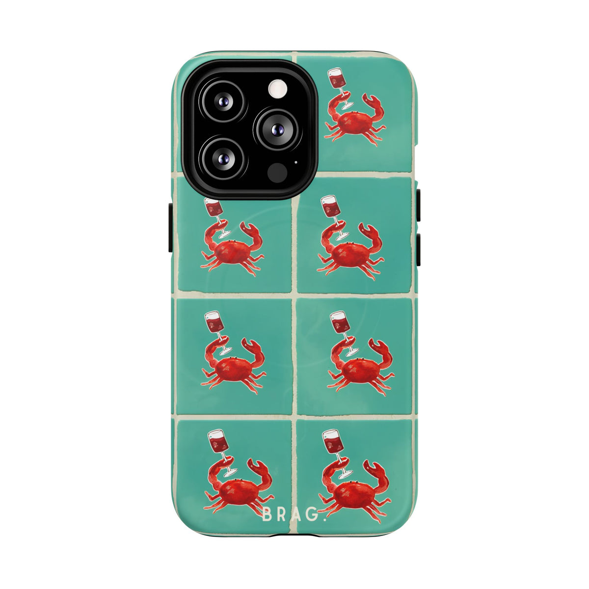 Crab Club MagSafe Tough Phone Case — Magnetic Protective Cover