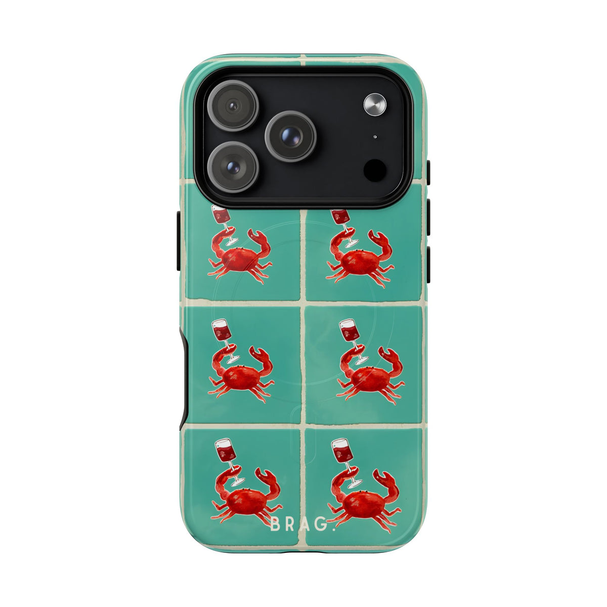 Crab Club MagSafe Tough Phone Case — Magnetic Protective Cover