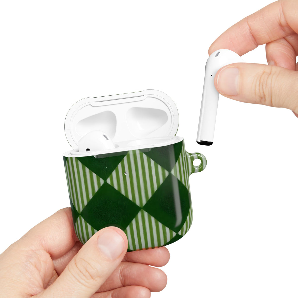 Woven Pattern AirPod Case – Slim Protective Charging Case