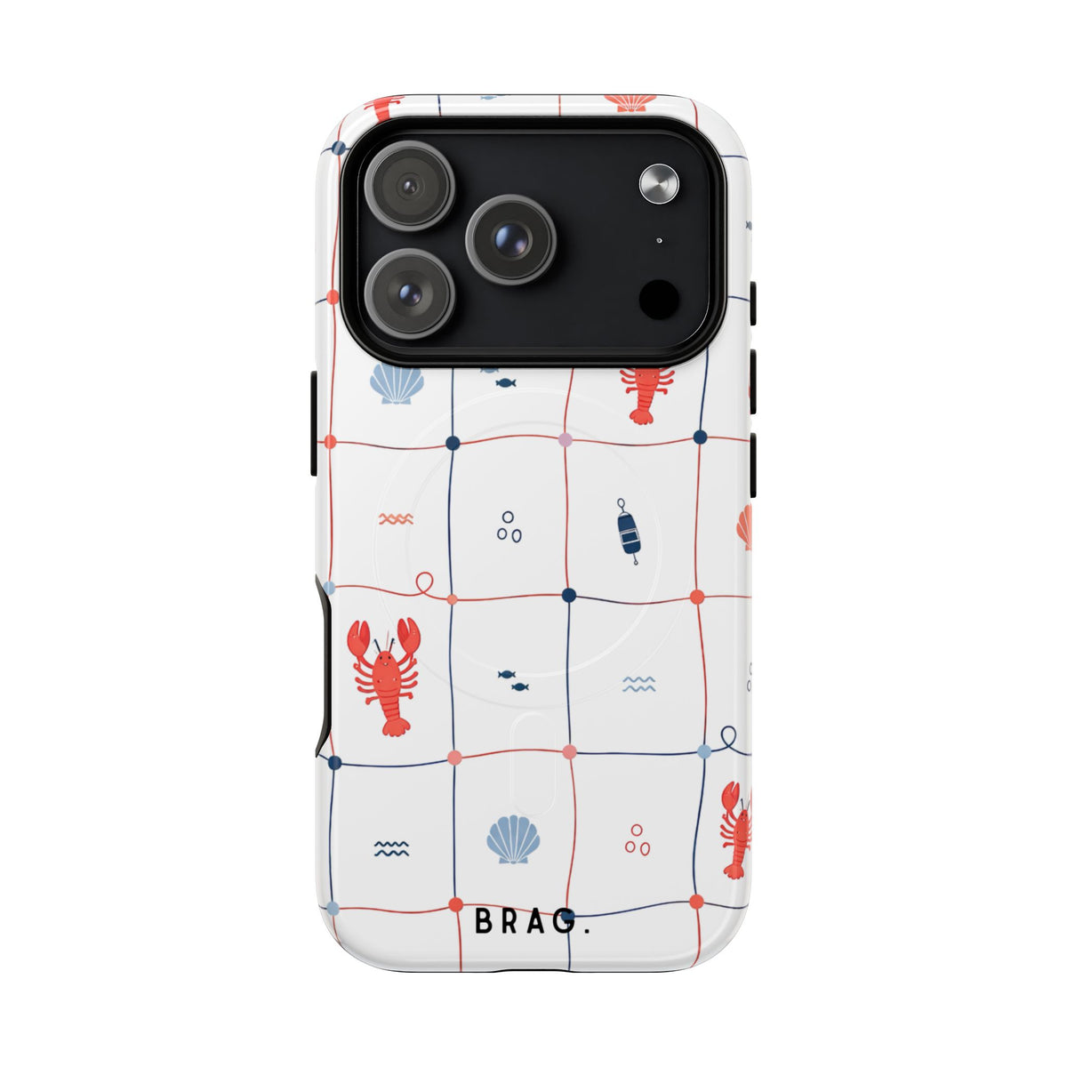 Lobster Cafe MagSafe Tough Phone Case — Magnetic Protective Cover