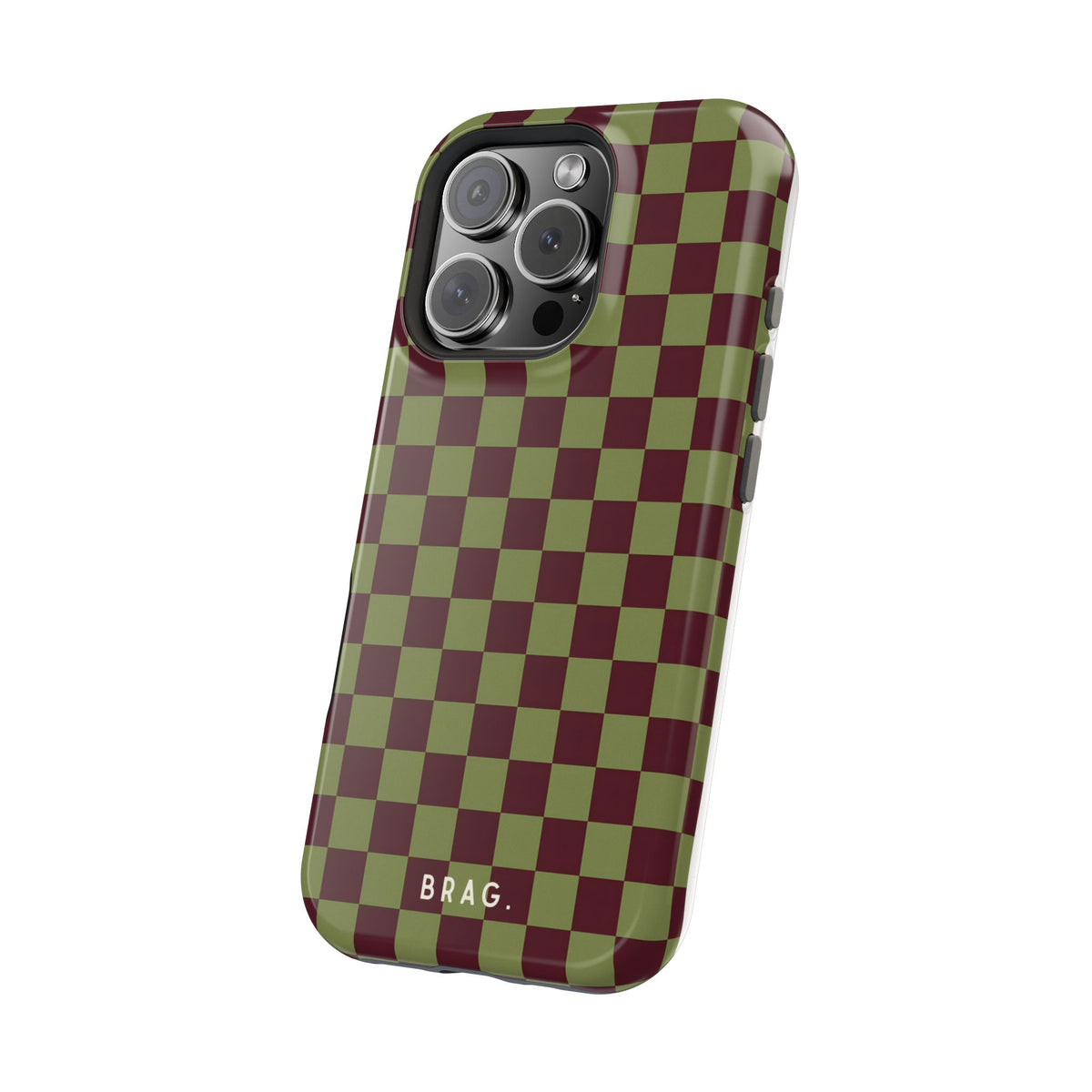 Lucky Check Magnetic Impact-Resistant Phone Case
