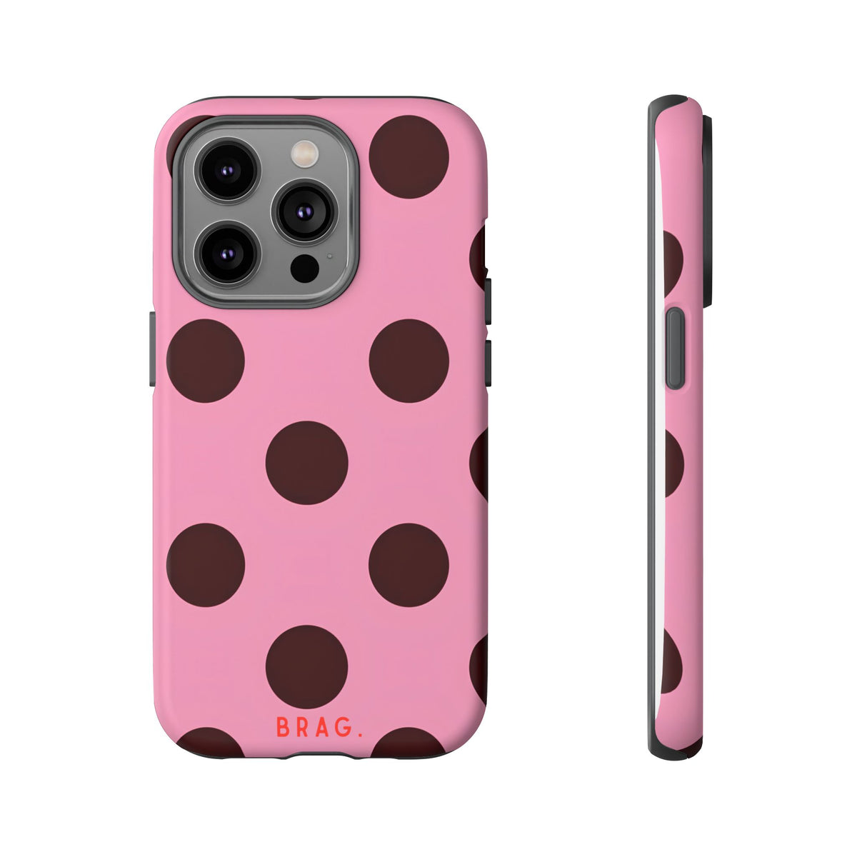 Candy Dot Tough Phone Case – Shockproof Protective iPhone Cover