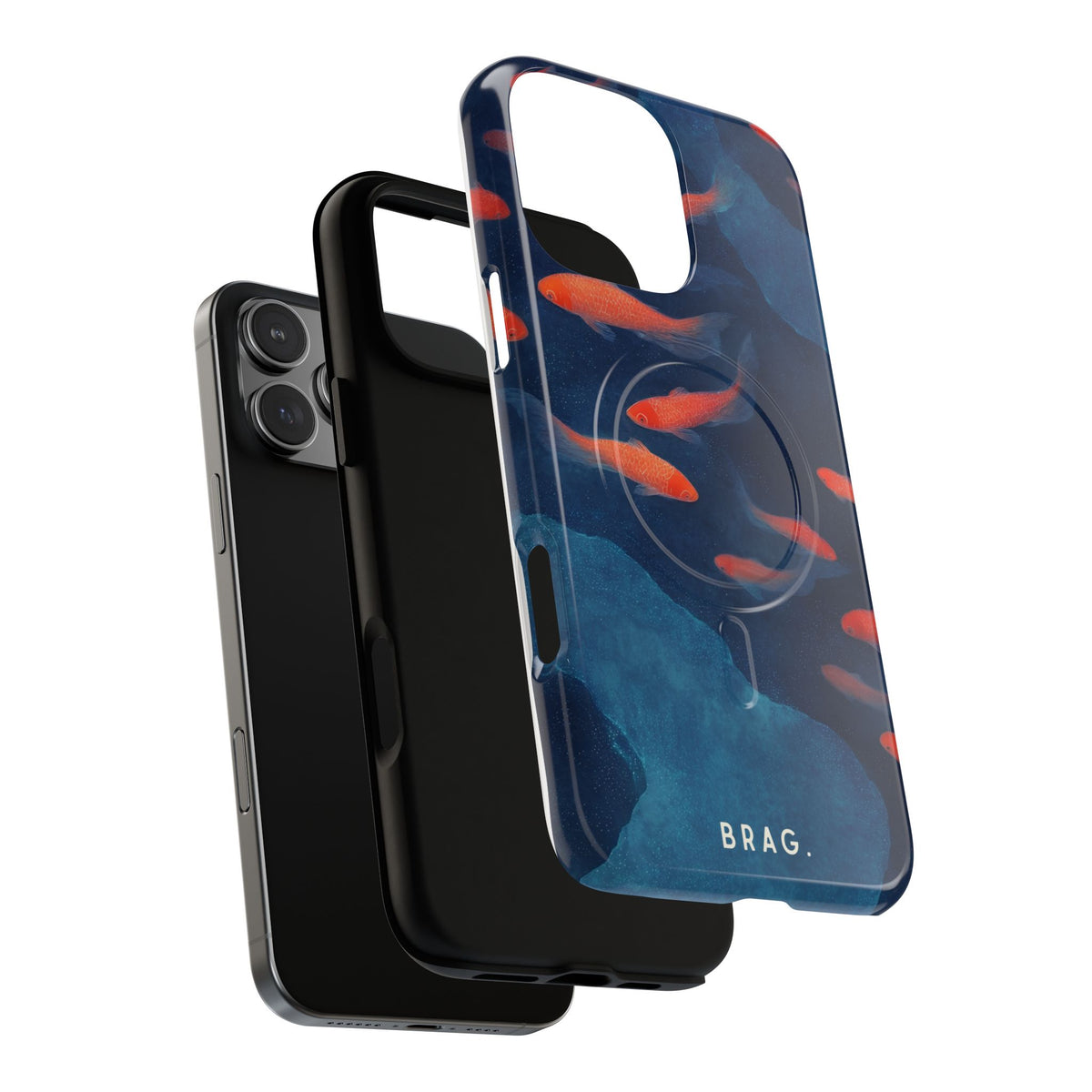 Midnight Swim MagSafe Tough Phone Case — Magnetic Protective Cover