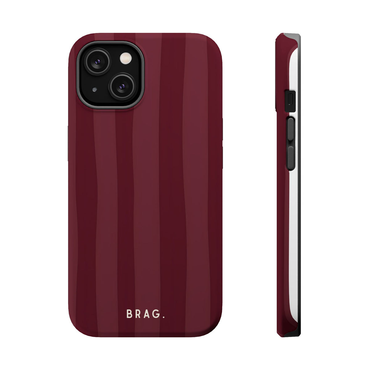 Dark Cherry Magnetic Impact-Resistant Phone Case