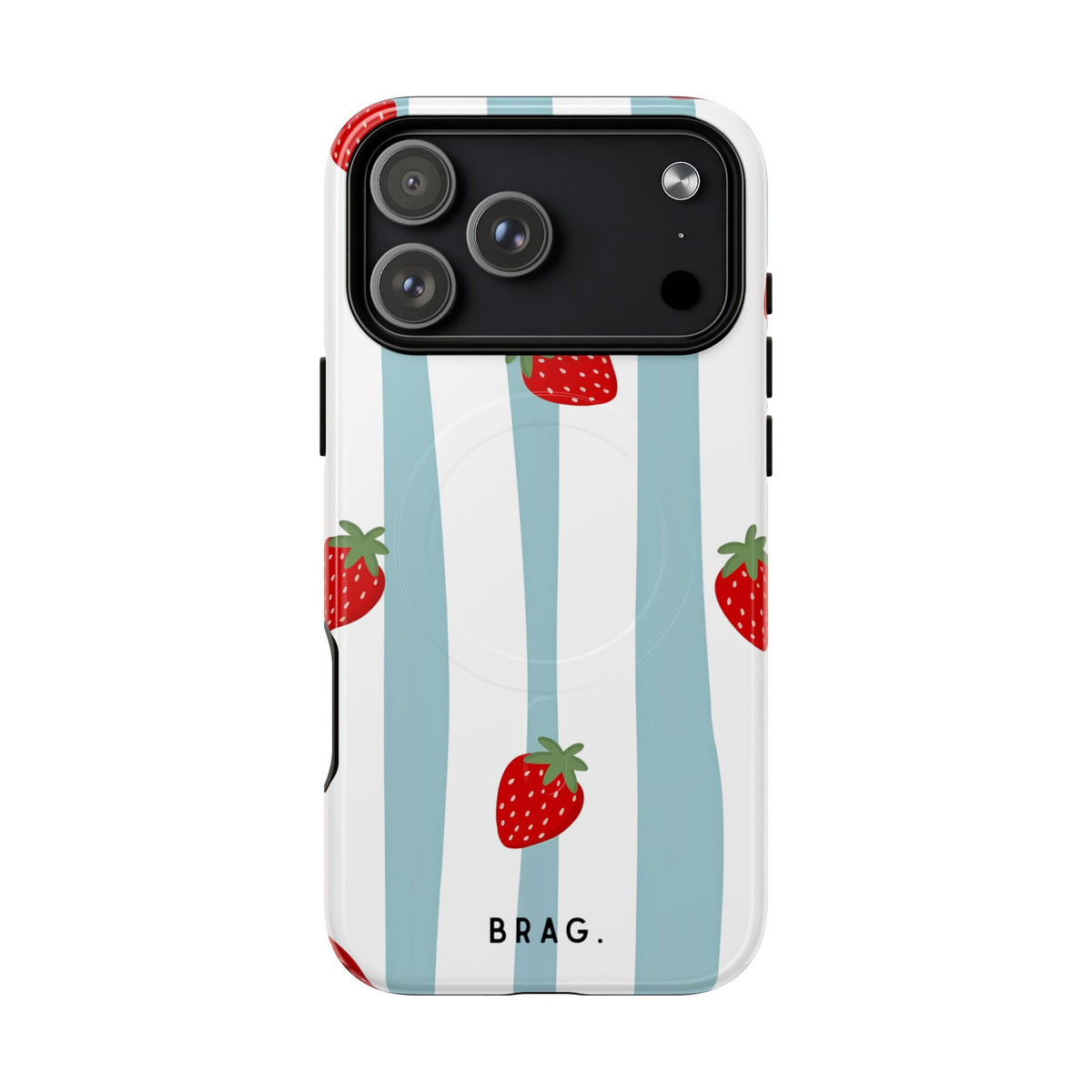 Berry Bloom MagSafe Tough Phone Case — Magnetic Protective Cover