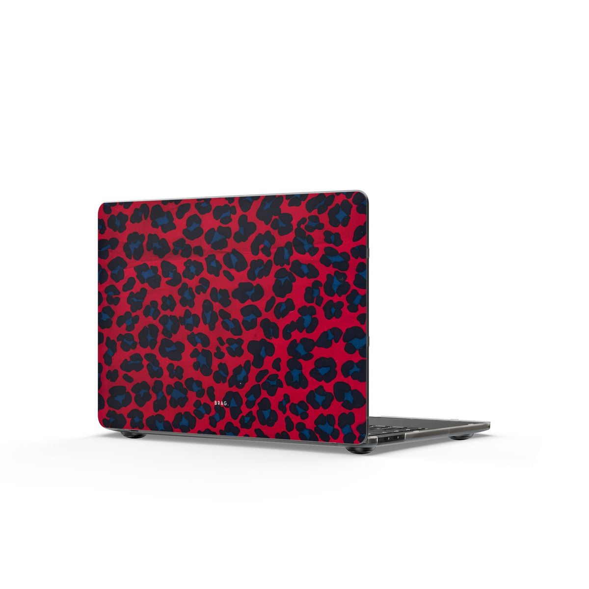 Red Flag Matte MacBook Case — Slim Protective Laptop Cover