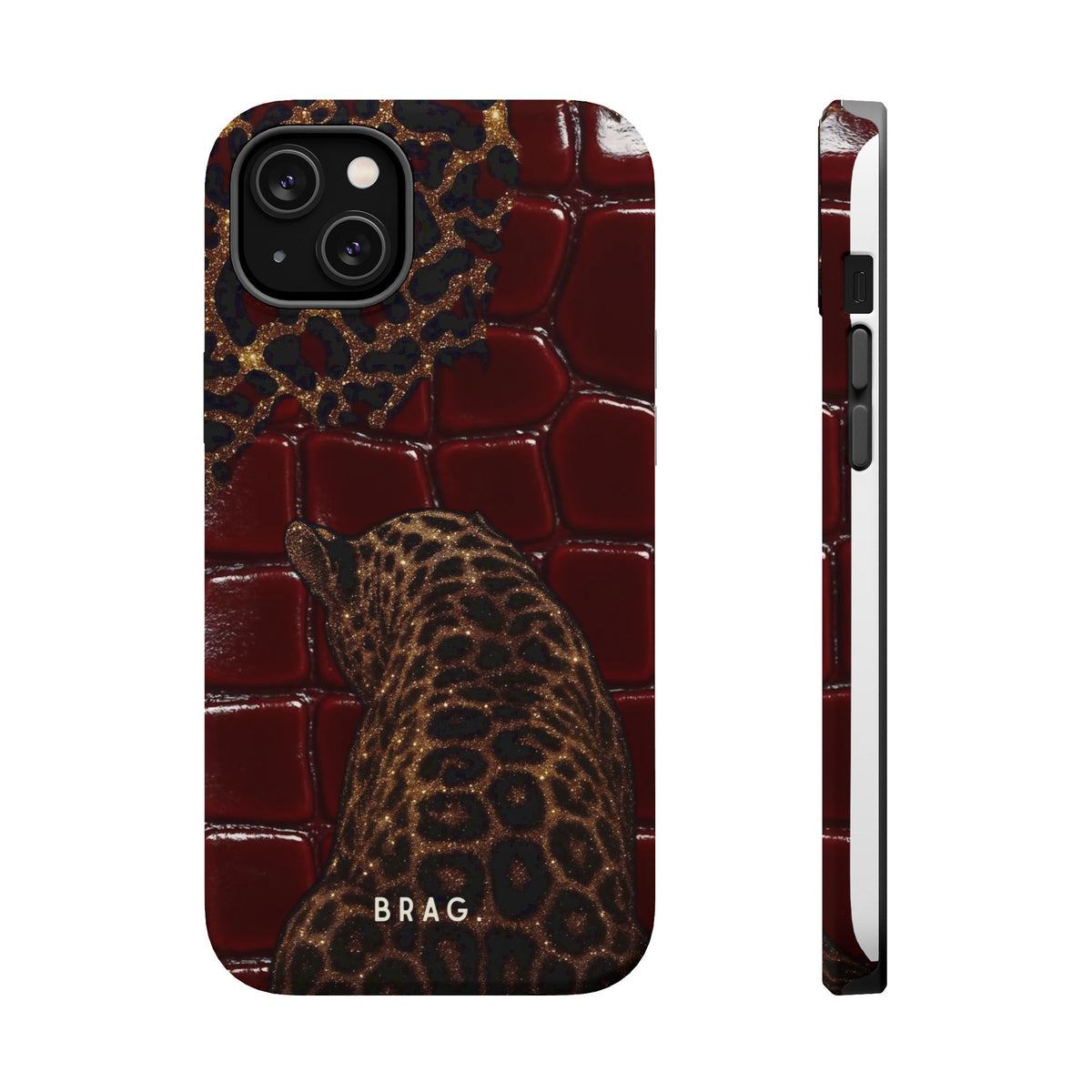 Leopard Lounge Magnetic Impact-Resistant Phone Case